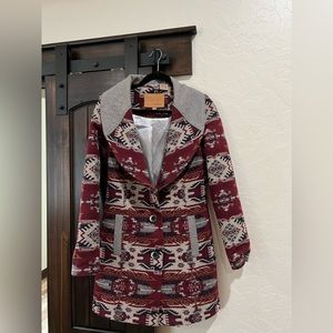 Powder River Wool Coat size small, only worn once!